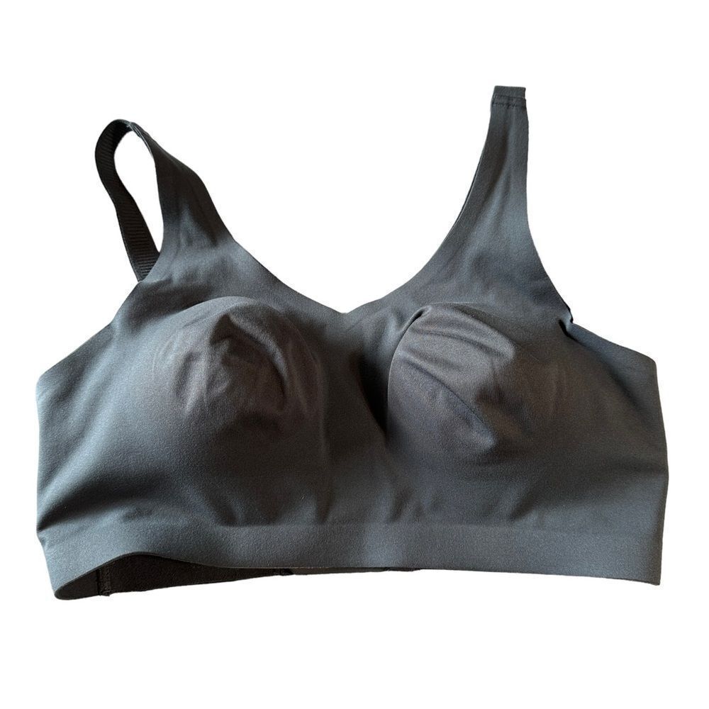 OMNIA Lapis Bonded Wire Free Full Cup Gray Bra Size XS